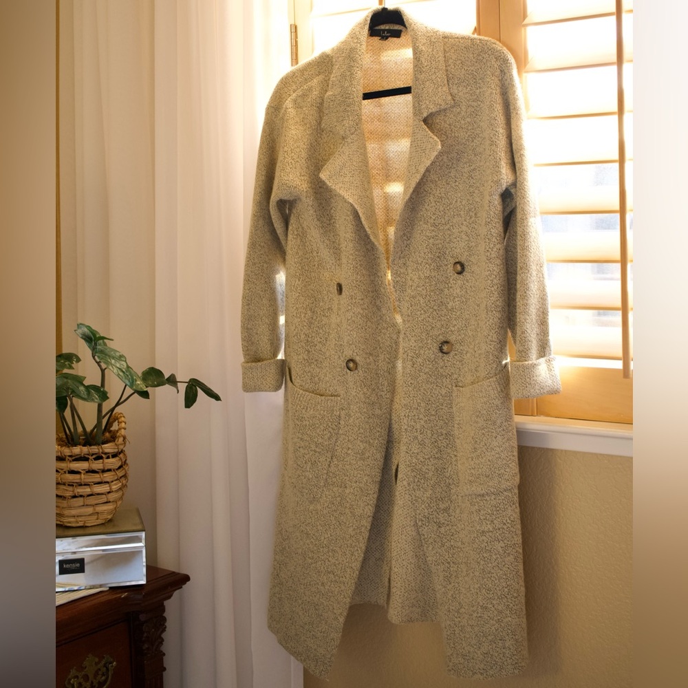 Lulus Buttoned Duster